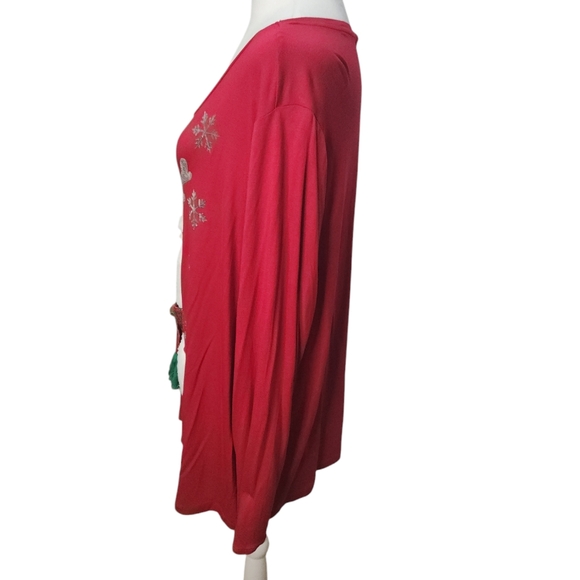 NWT United States Sweaters Furry Llama Long Sleeve Top  Size 2X - Picture 5 of 7